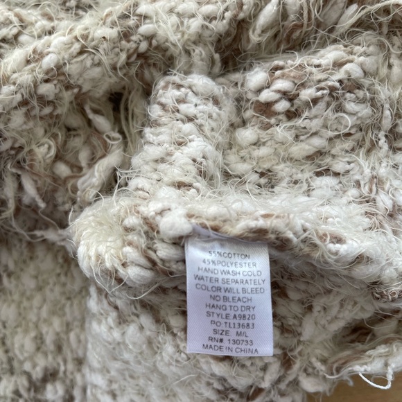 Umgee Cozy Oversized Sweater - Size M/L - Super soft! - Picture 14 of 14